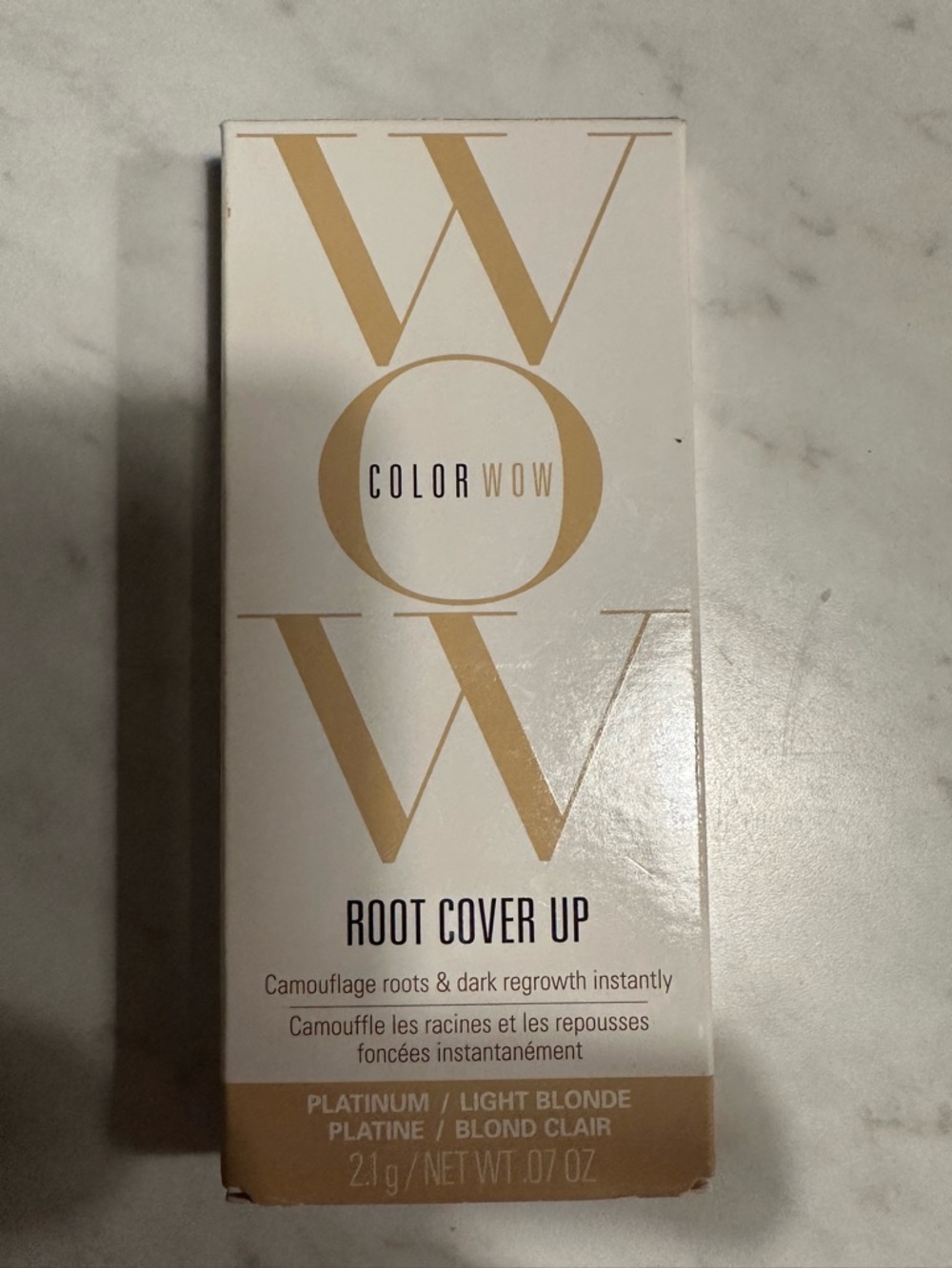 Color Wow Root Cover Up - Platinum / Light Blonde